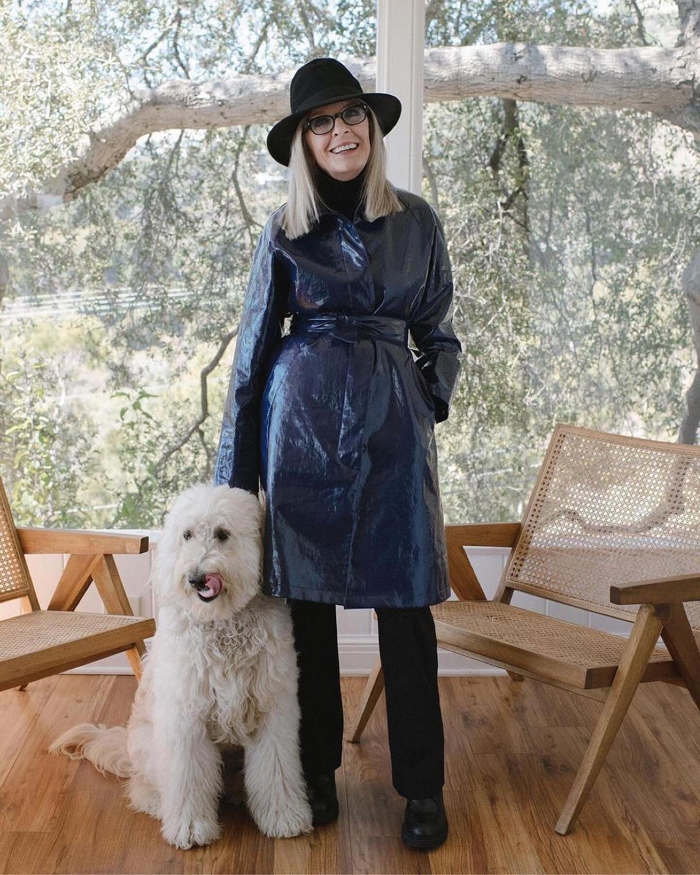 Diane Keaton photographed by @angi_welsch for @jcrew