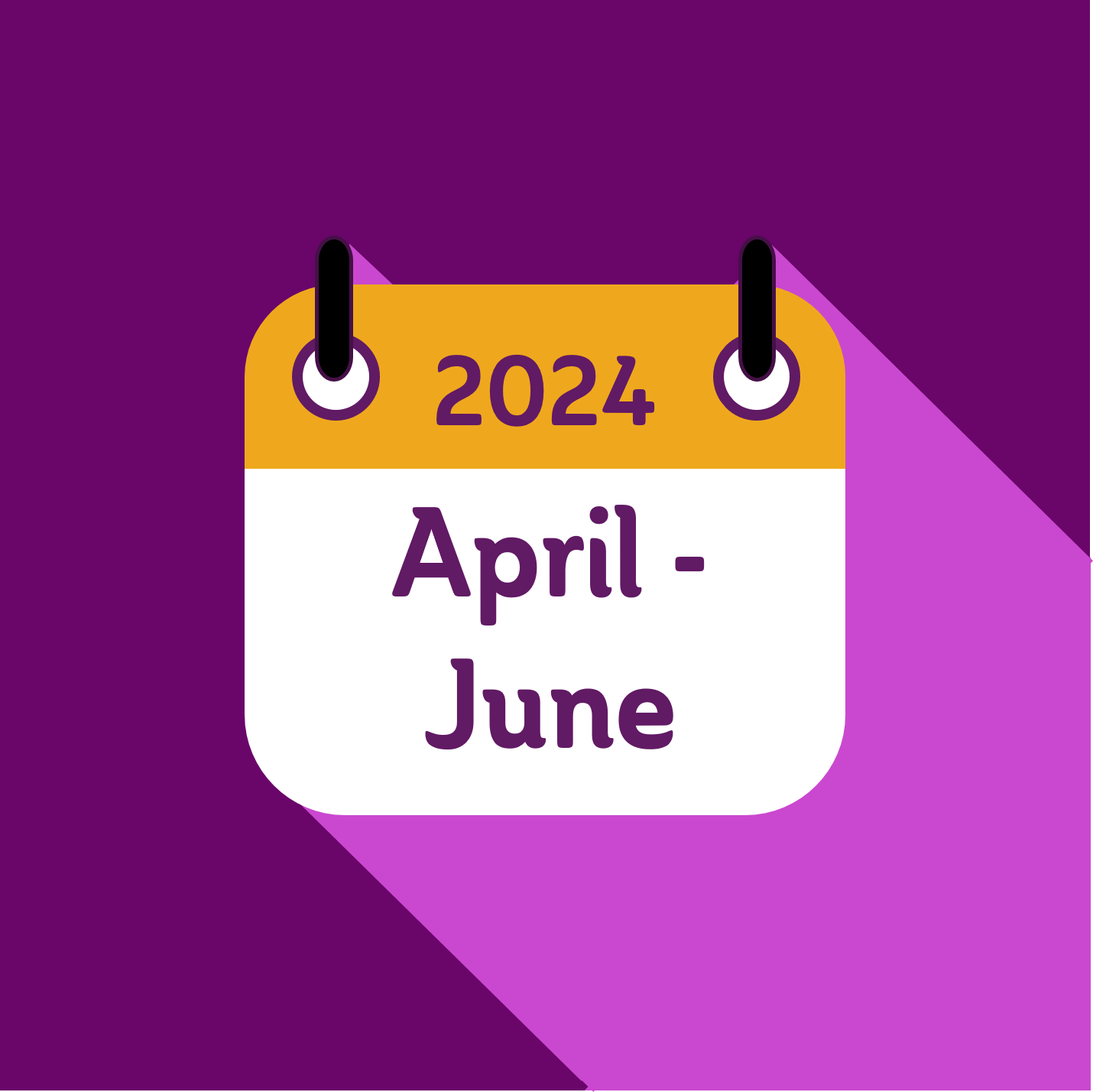 Key dates for your diary: April - June 2024