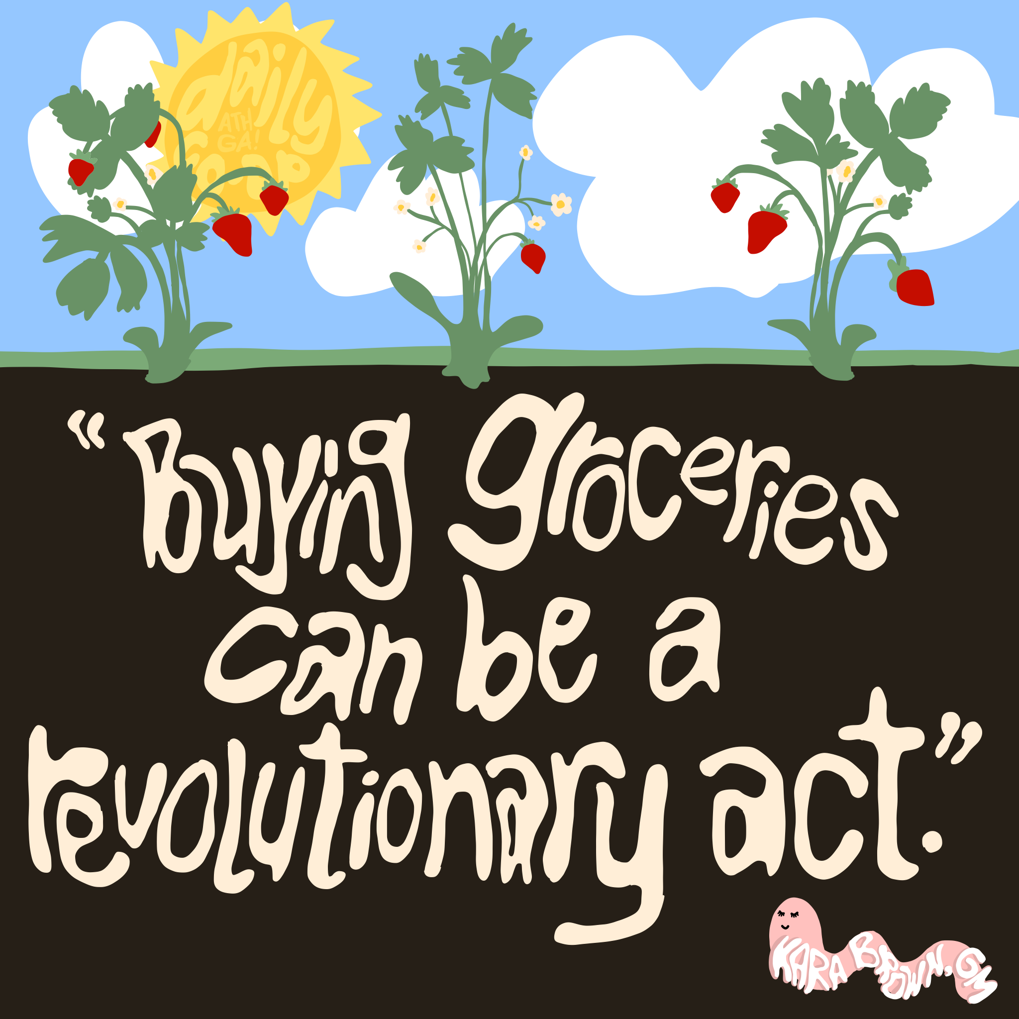 Being a grocery store is never just being a grocery store.