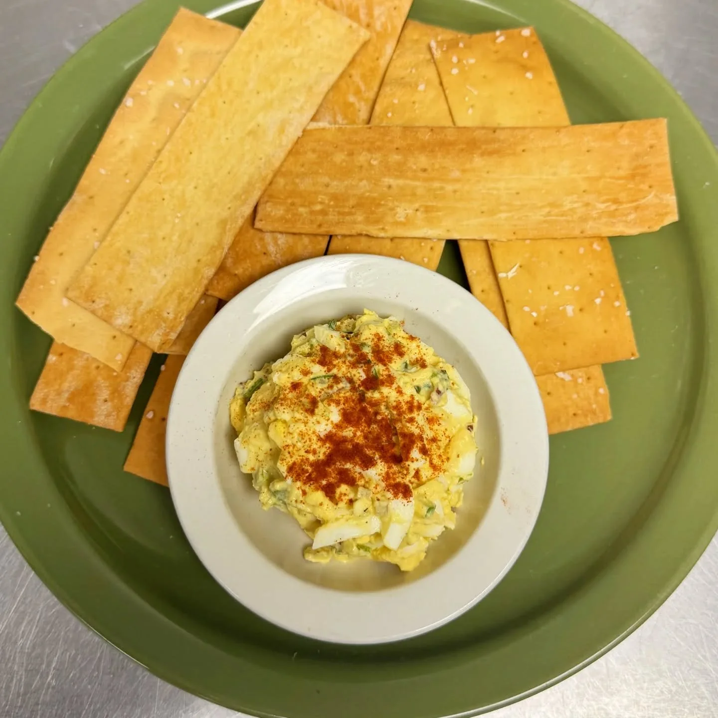 You couldn't get enough! Our deli star Jati whipped up another batch of egg salad - c'mon in and get some!