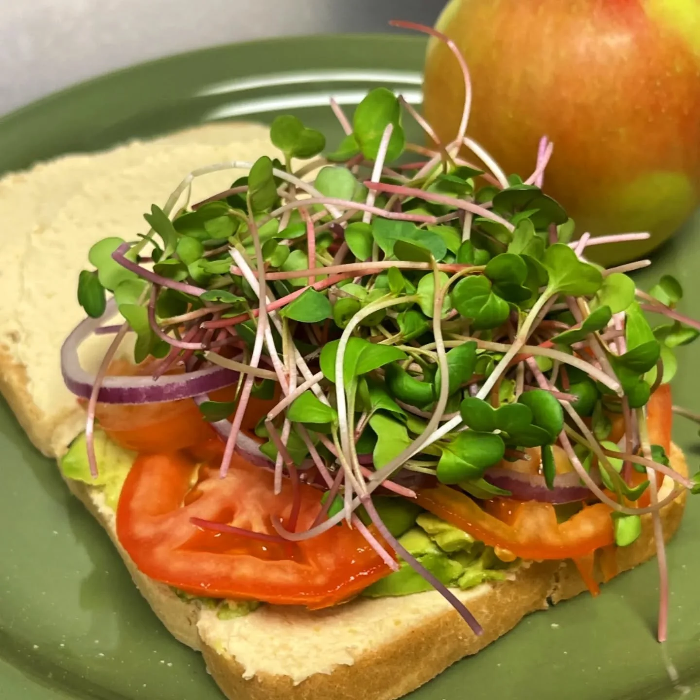 You demanded, we listened! Gluten-free versions of our Original Sammie (hummus, avocado, and tomato on Rudi's Sourdough, with local Friendly Mushroom micro greens!) Come and get em!