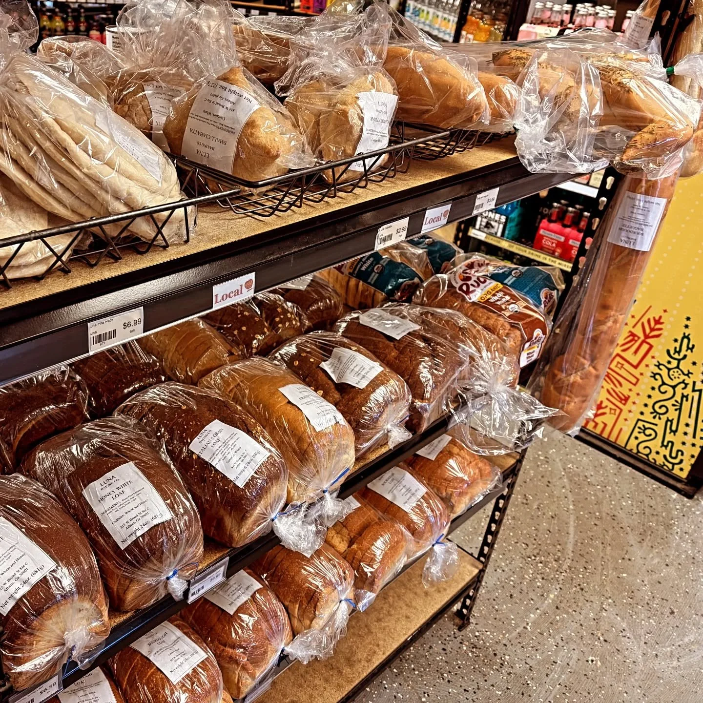 Your long, wintery, baked-good-less nightmare is over... Luna Bread and Joba Artisan Bread are fresh and back in stock today!