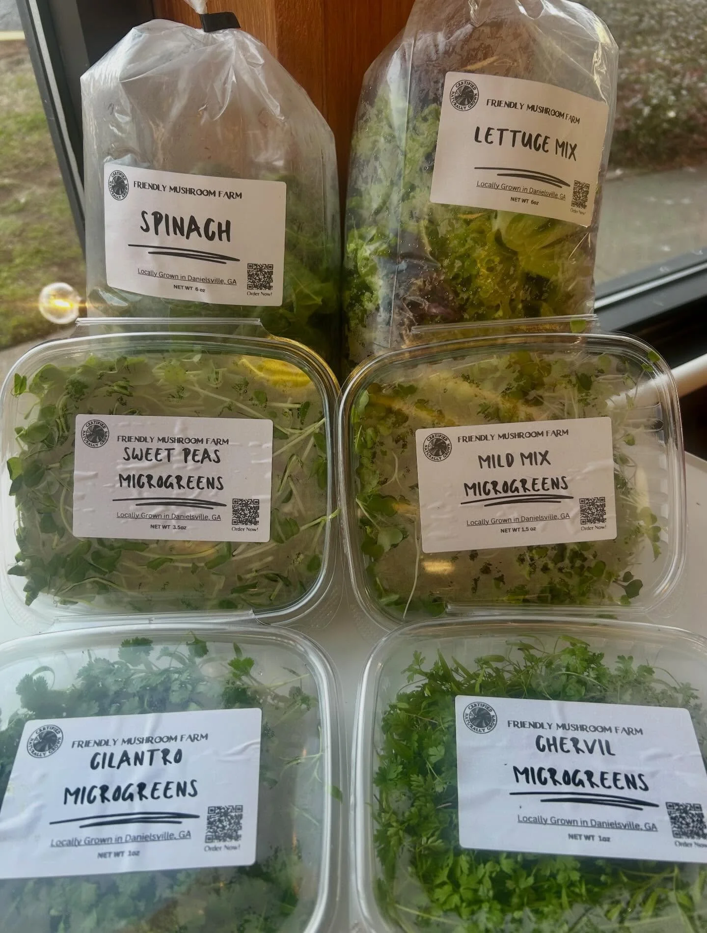 Fresh local Greens alert! We just got a delivery from our friends @friendlymushroomfarm . Greens, it&rsquo;s what&rsquo;s for dinner!