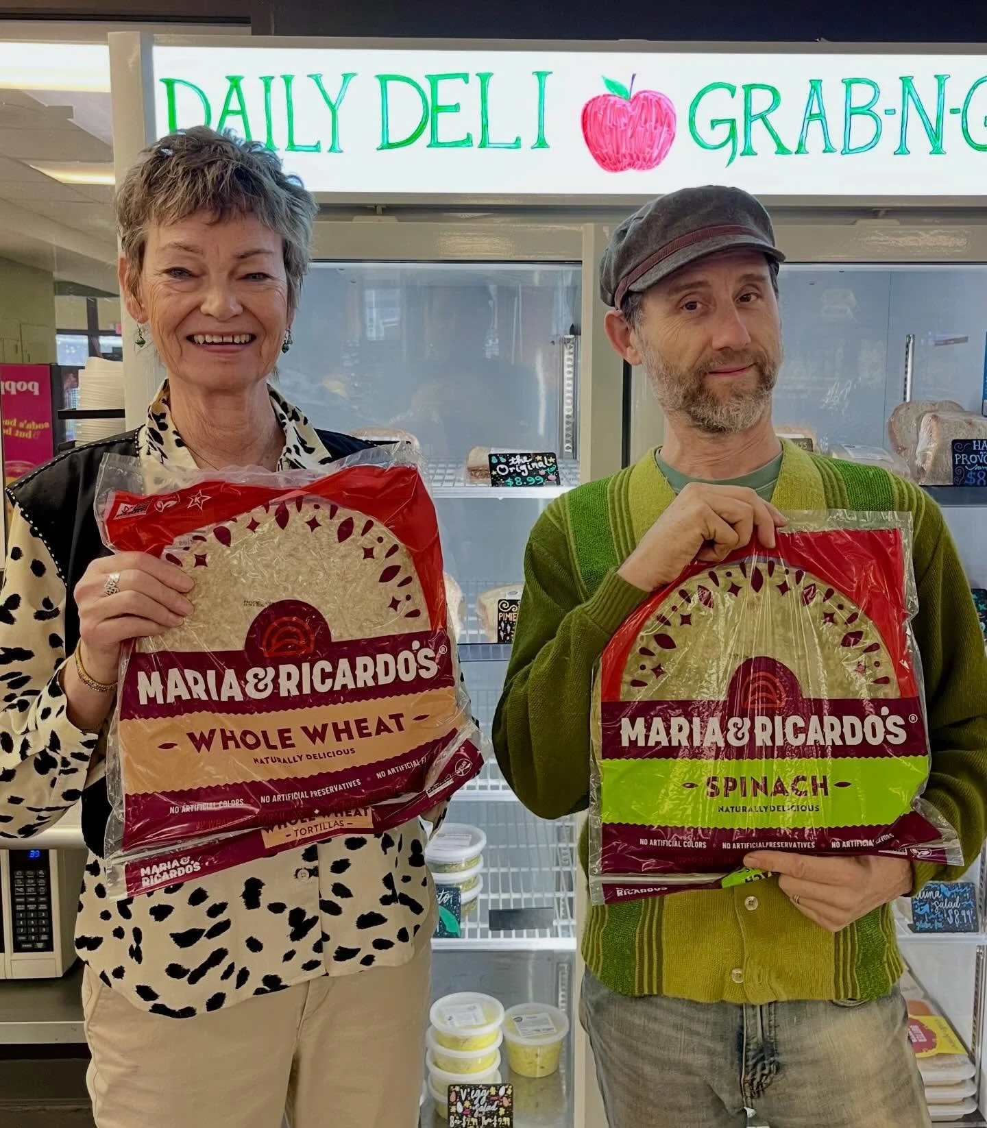 Ever wanted to make a burrito bigger than your head? We got the wraps for that! Two flavors in Spinach and healthy Whole Wheat! Come grab some and create some amazing creations!