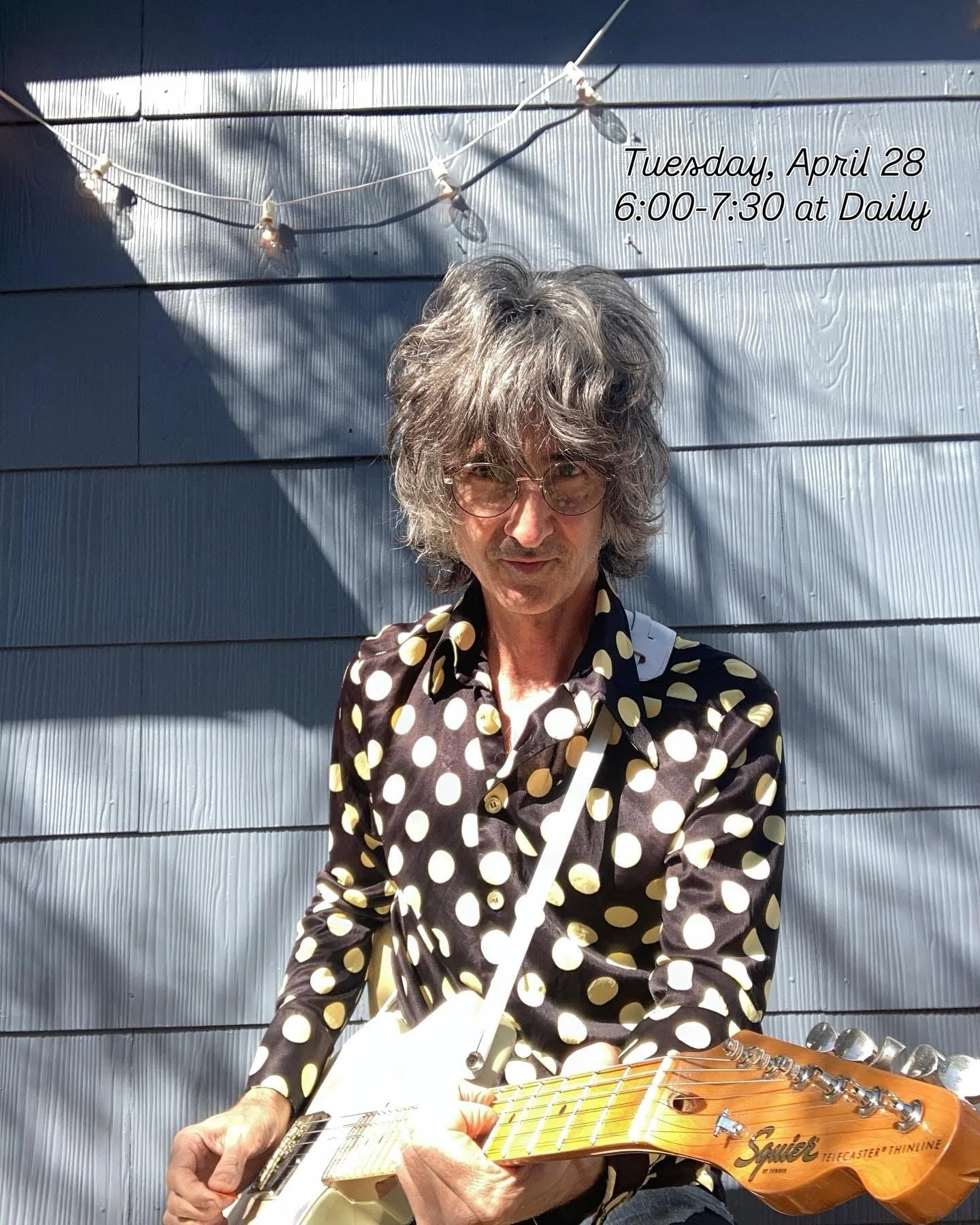 Tuesday Tunes at Daily! feat. Peter Alvanos 
(of Fabulous Bird and Elf Power)
Tue, April 28, 6:00-7:30 PM

Come enjoy live music while you shop for groceries! 
Tuesdays 6:00-7:30 PM @ Daily Groceries Co-op.
1190 Prince Ave., Athens, GA

This week, lo
