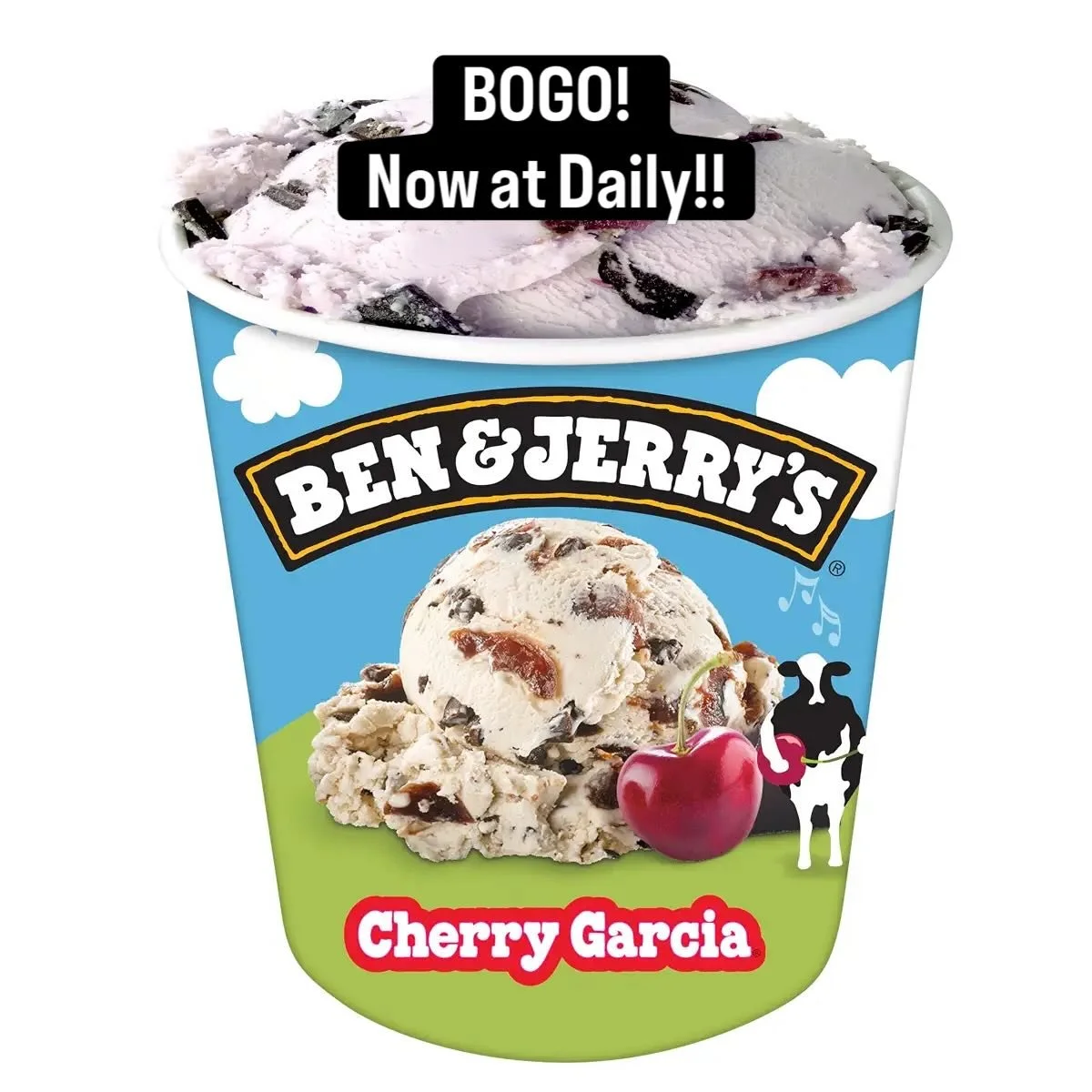 BEN &amp; JERRY&rsquo;s BOGO!! It&rsquo;s an ice cream &ldquo;Sunday.&rdquo; Check out all the great buy one get one deal&rsquo;s at Daily, including @benandjerrys. We also have their non-dairy options!