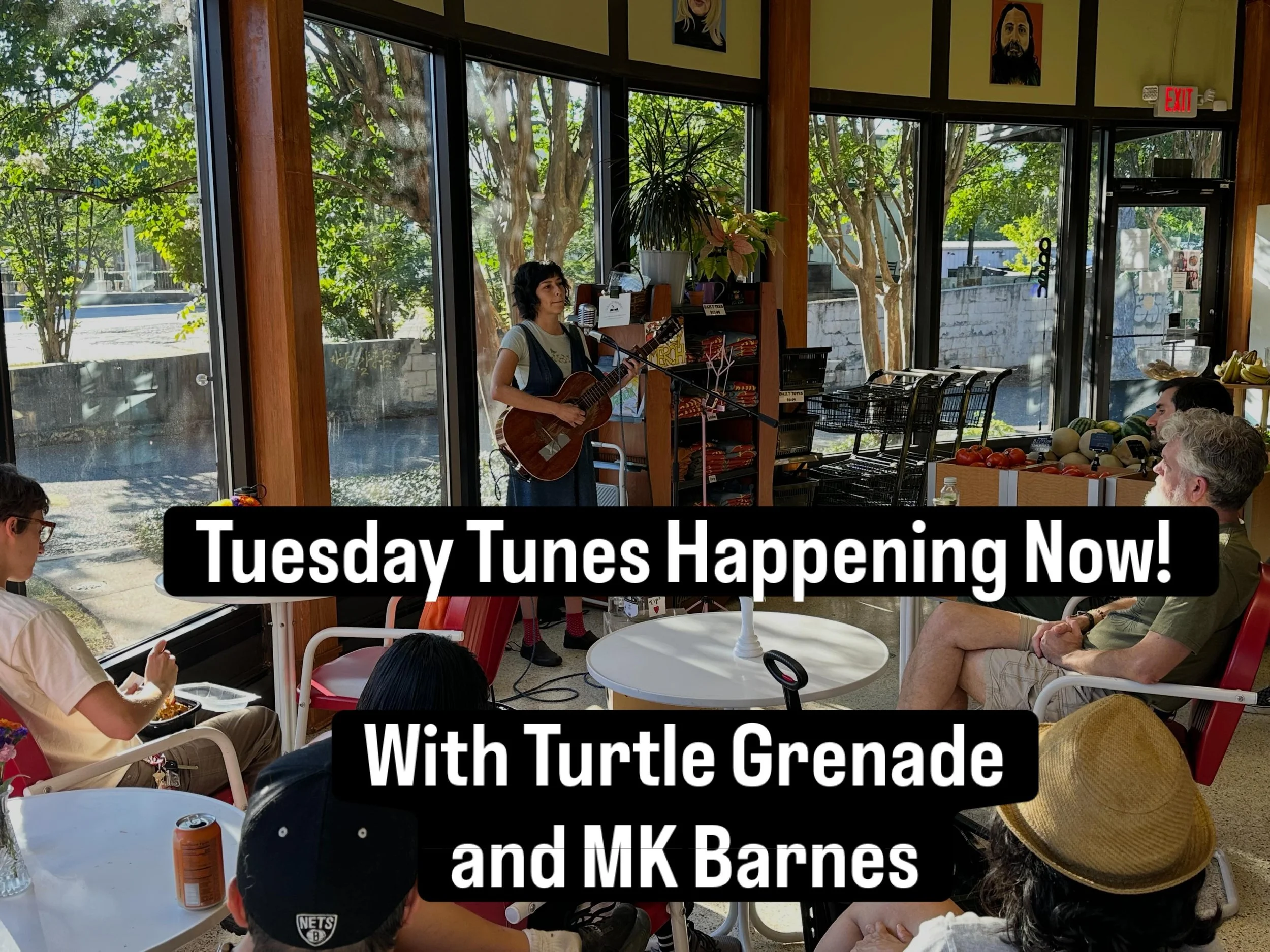 Tuesday Tunes just started! Come on down to Daily!