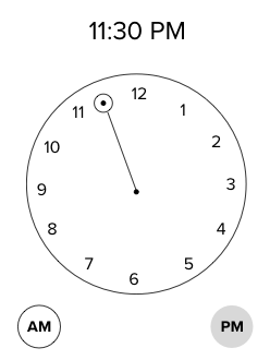 New clock feature based on group feedback