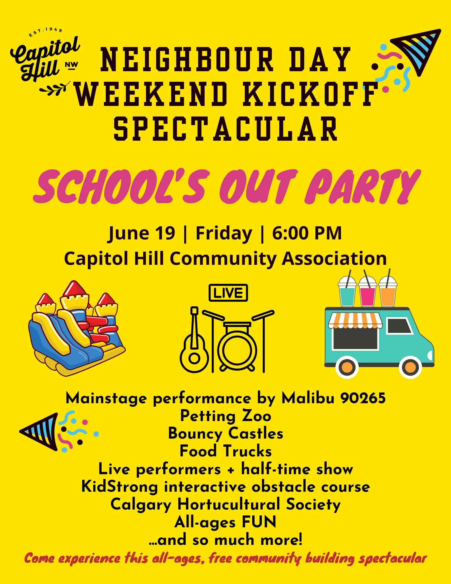 School's Out Party 
