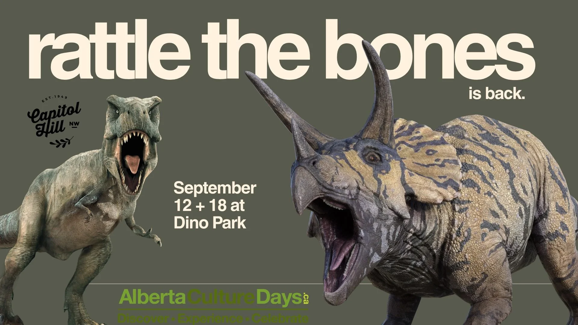 Rattle the Bones at Dino Park Day 1 - Sept 12