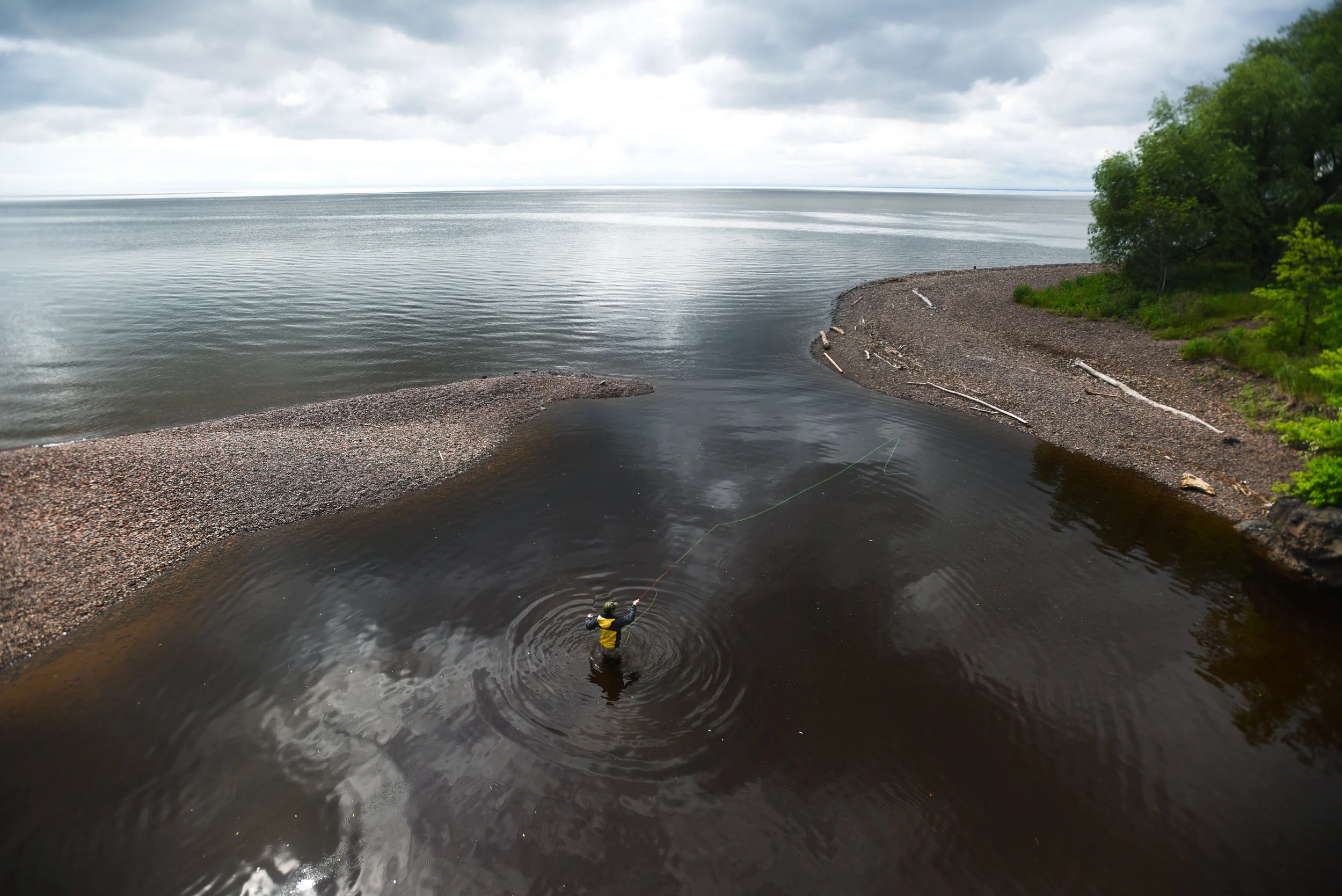 Bob Mitchell Fly Fishing - Trout Wading Fly Fishing Trip