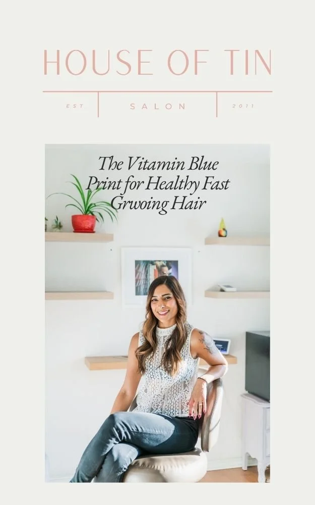 The Morning and Evening Vitamin Routine for Healthy Hair