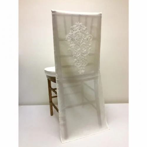 Ivory Medallion Chair Back