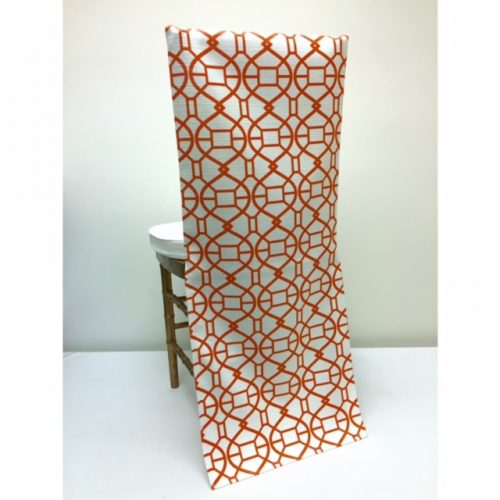 Orange Metropolis Chair Back