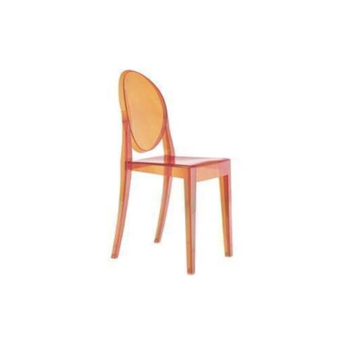 Orange Victoria Ghost Chair