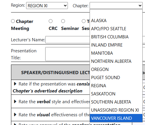  Our Chapter Vancouver Island 