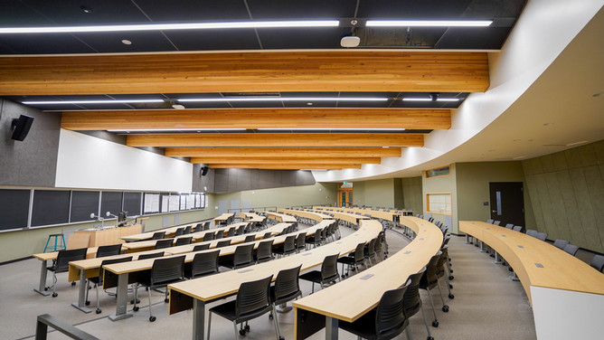 Large Tiered Classroom