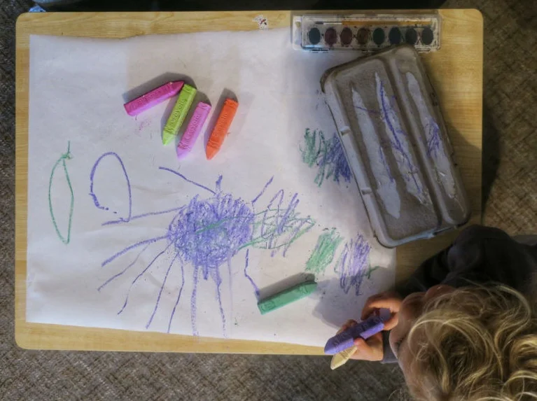 Ellie’s Drawing of a Jellyfish