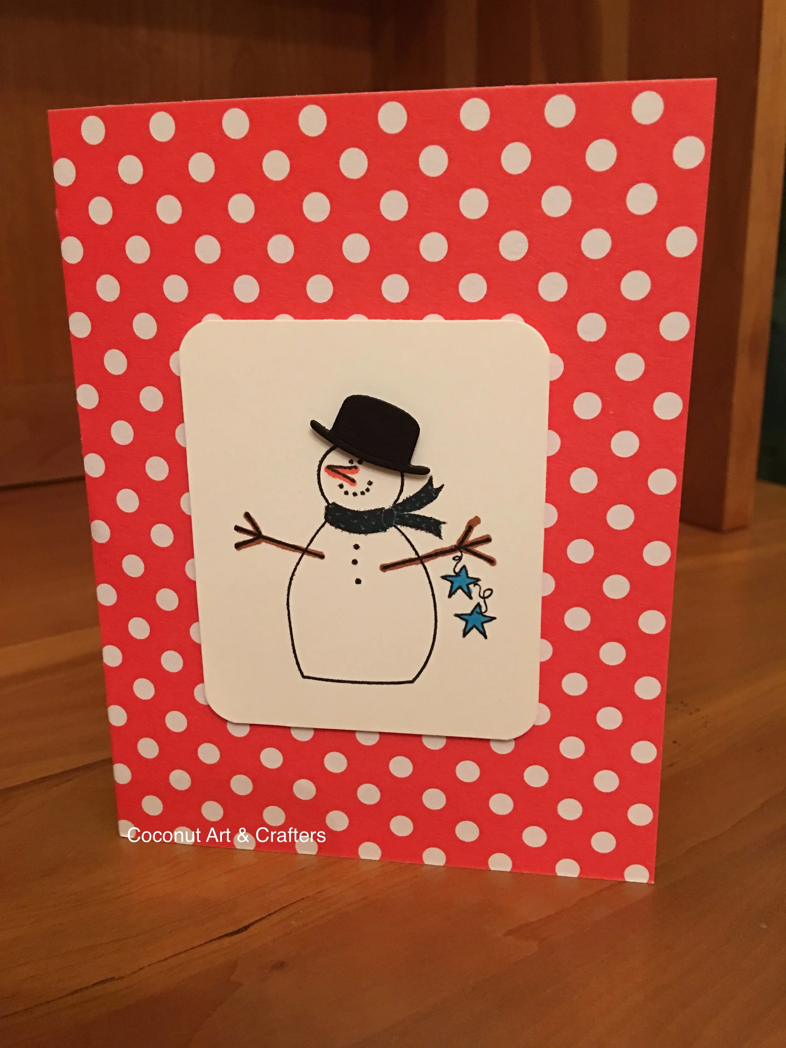 Pop Up Snowman