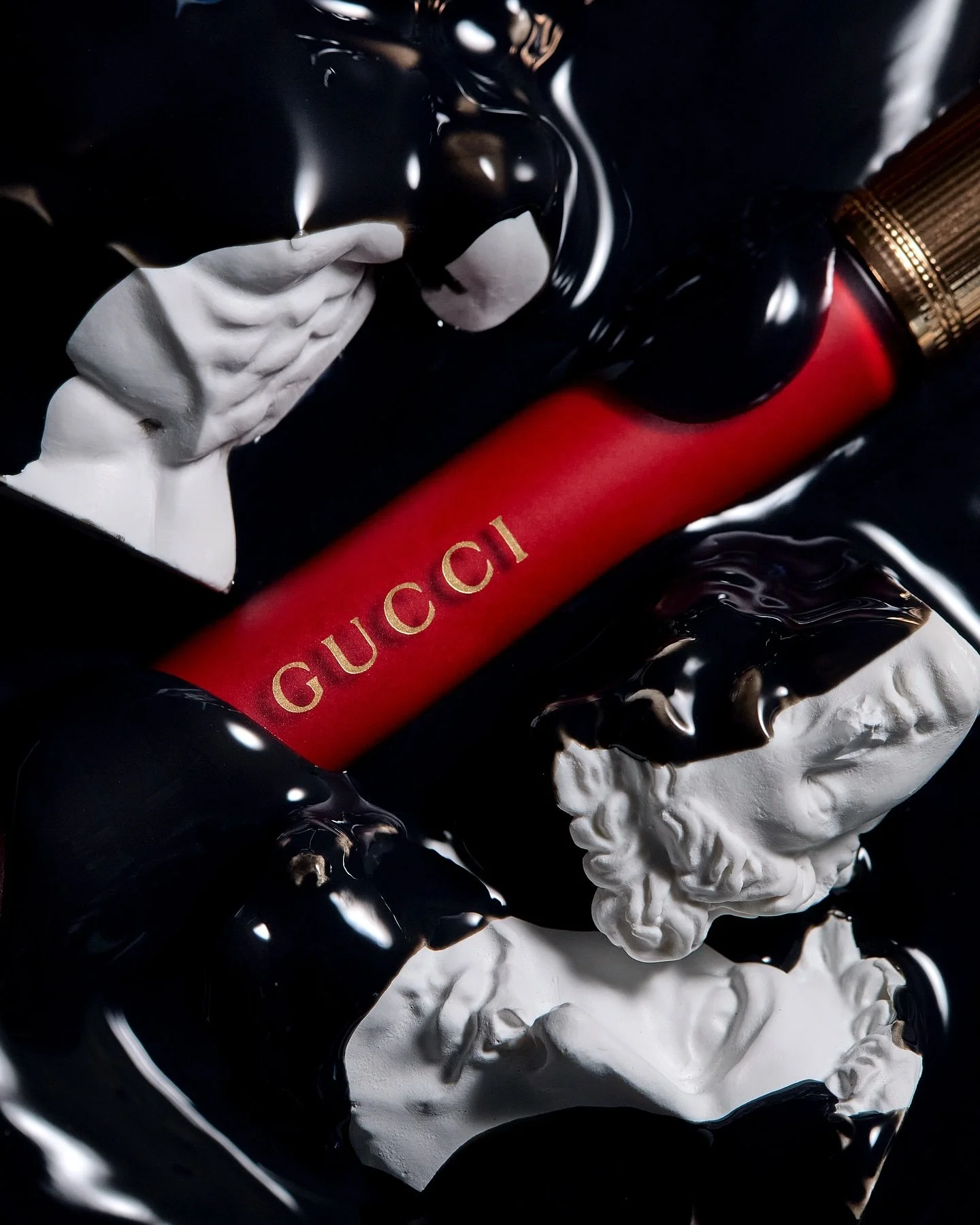 This is the second installment of my Gucci Dali Roman Empire story. For these I wanted to push the in camera surrealism, and lean into the melty quality that I think so many associate with Dali’s work.