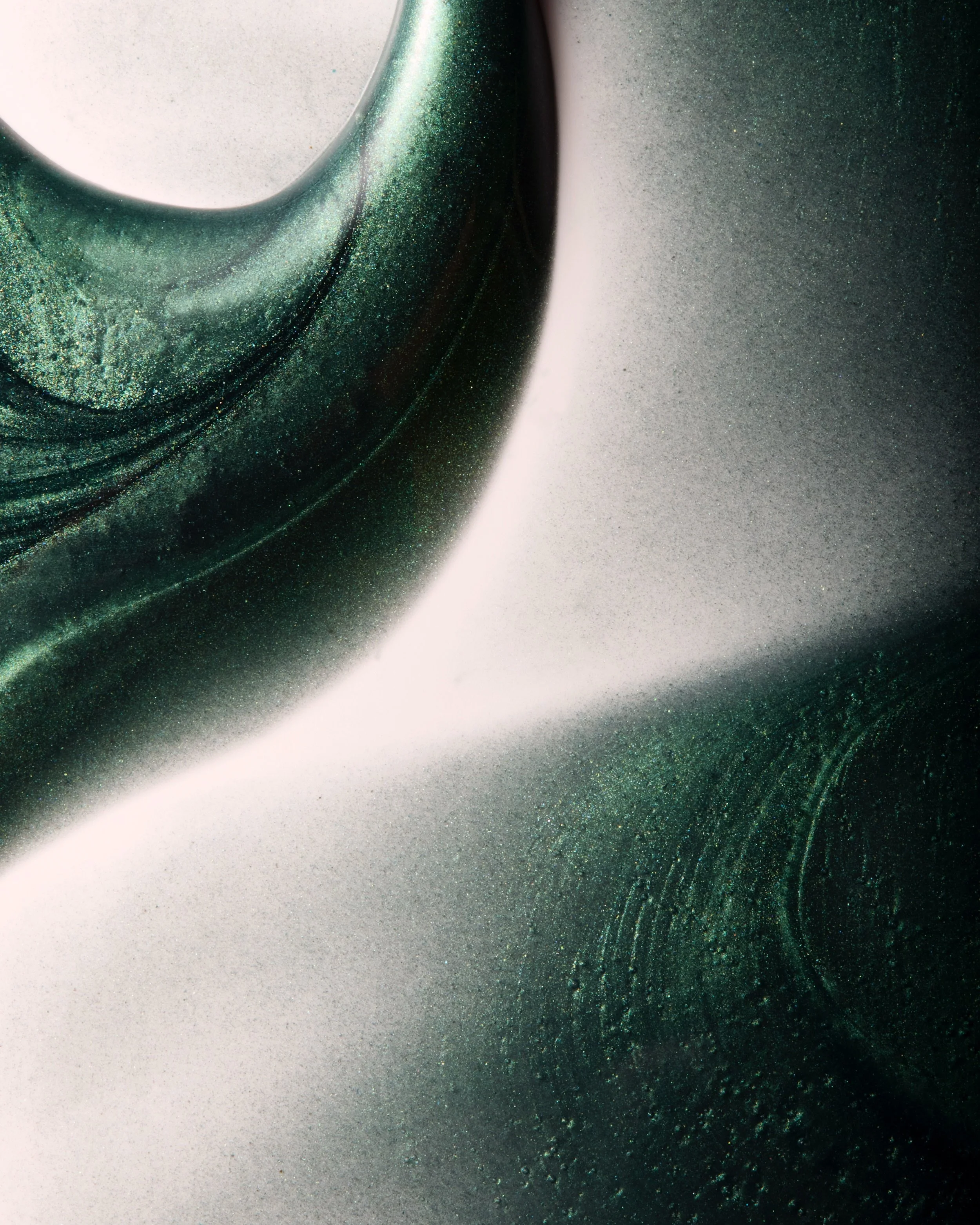 Swirling pools of evergreen