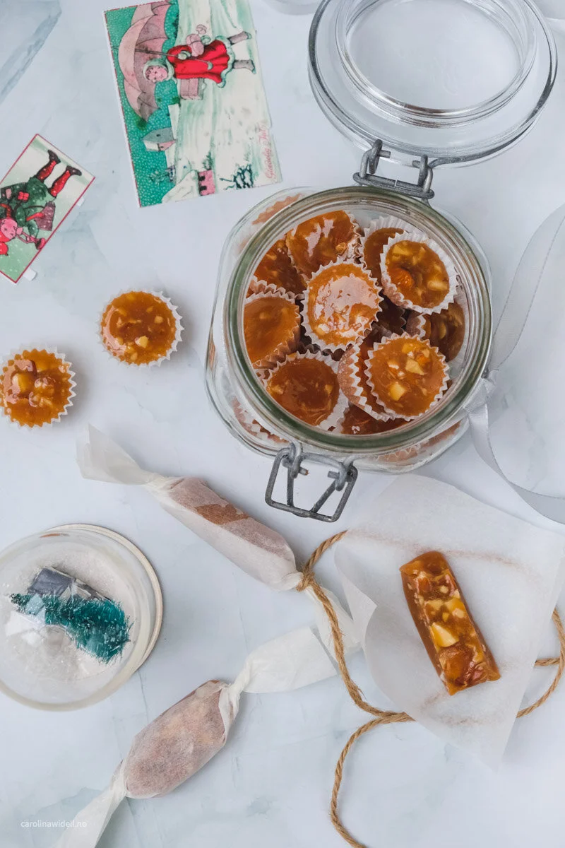 knäck eller fløtekarameller