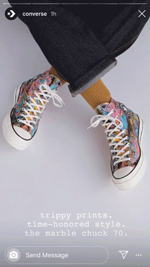 Converse Instagram Story.