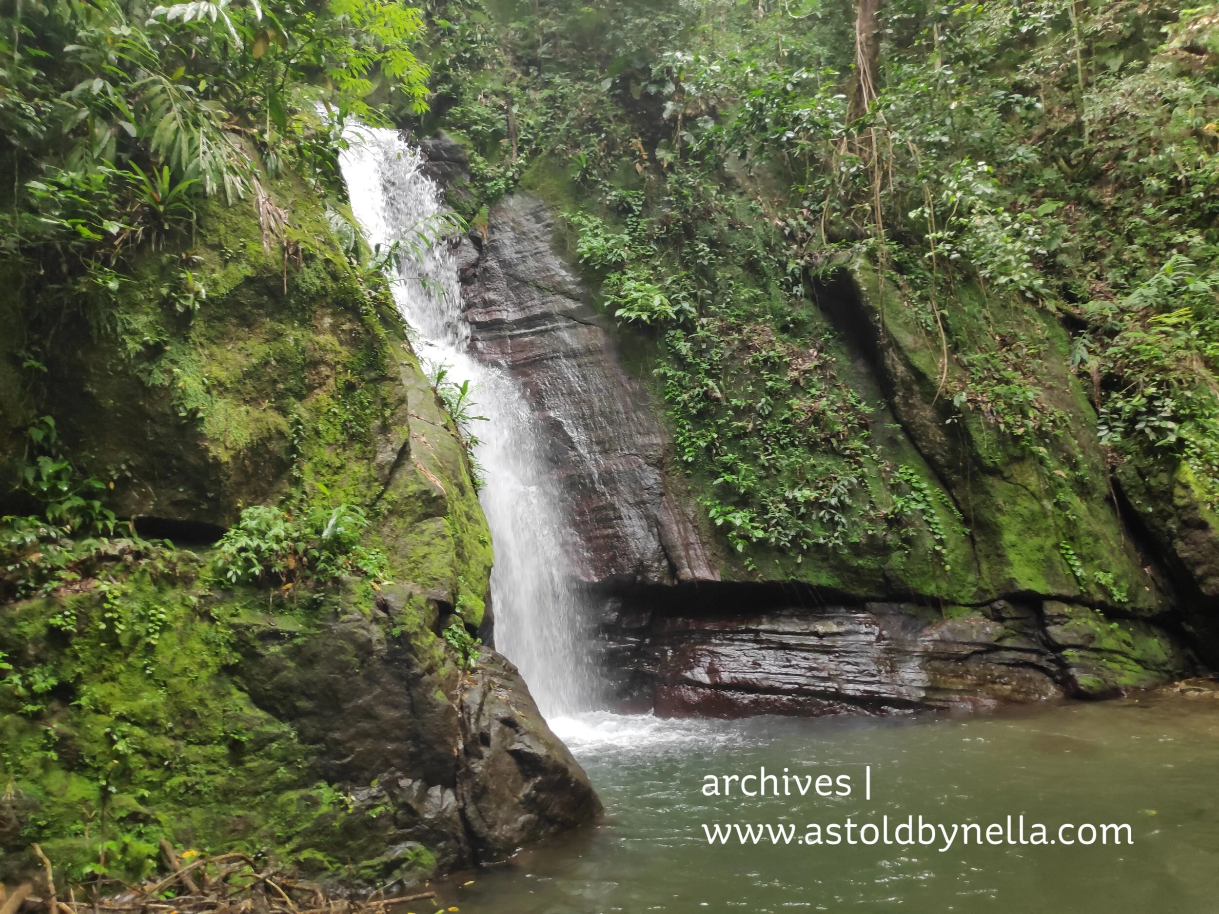 Falling edge waterfall