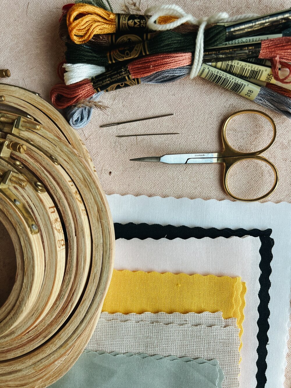 Start Stitching Embroidery Supplies Kit — HARVEST GOODS CO.