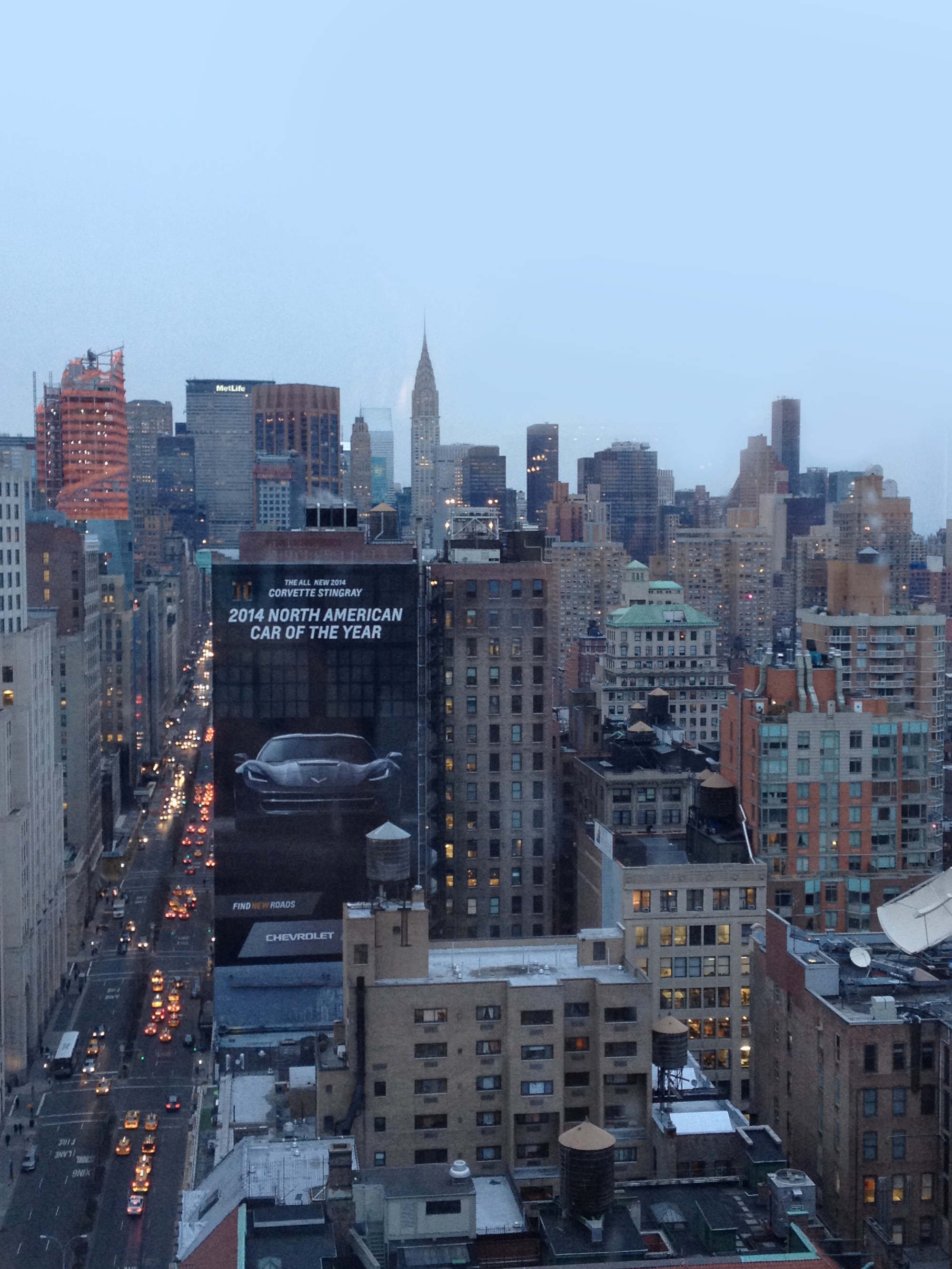 Wallscape in Manhattan