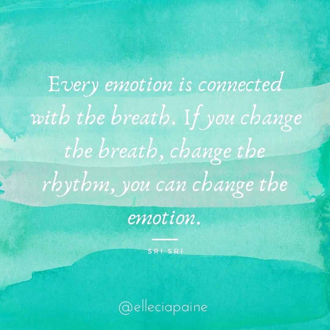 Breathwork has been the number one tool I've found to help me master my emotions. What tools do you use?