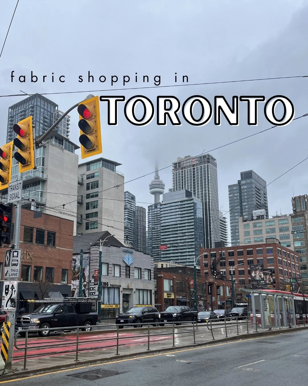 Fabric Shopping in Toronto 🧵