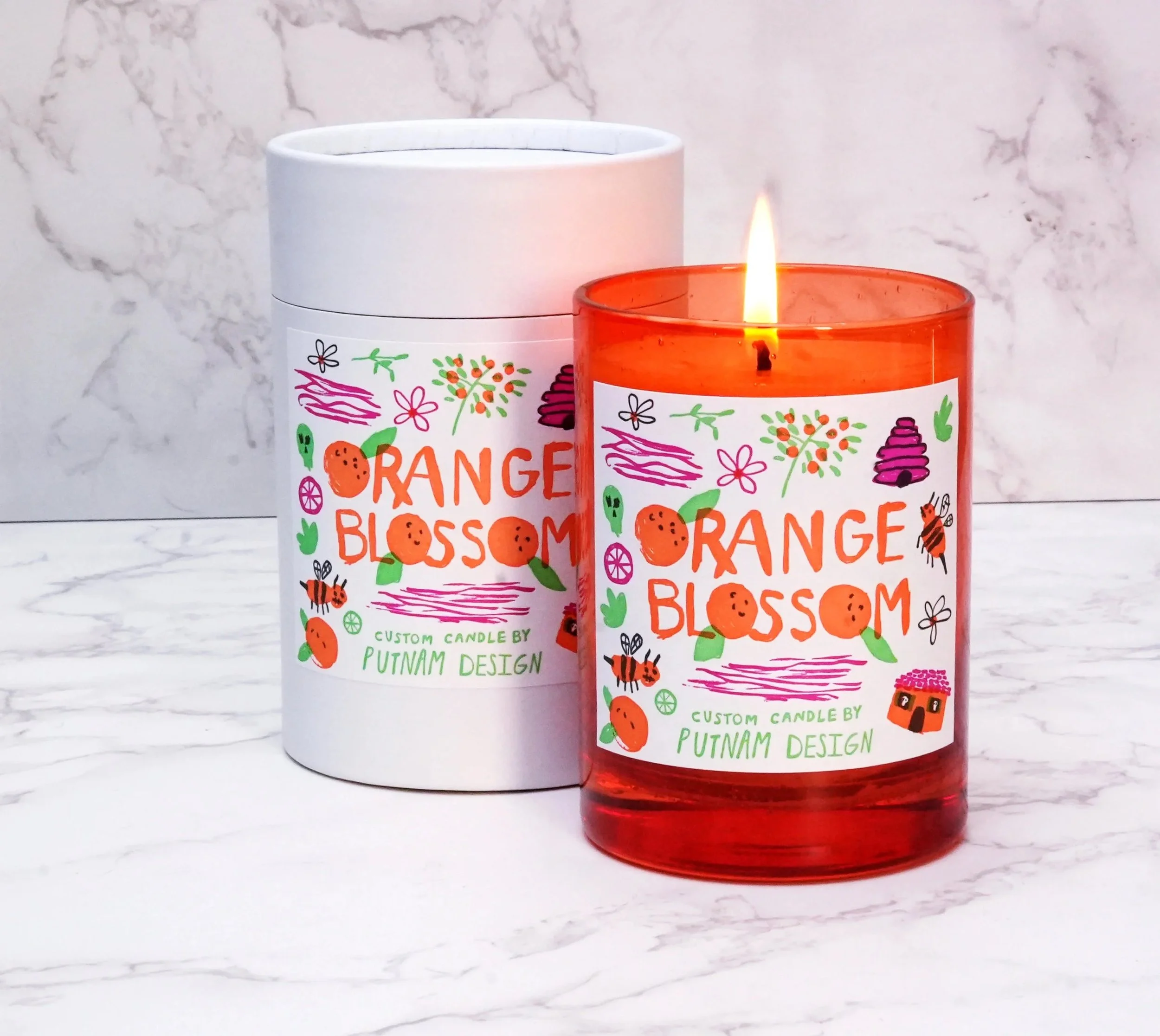Orange Blossom Candle - Putnam Design