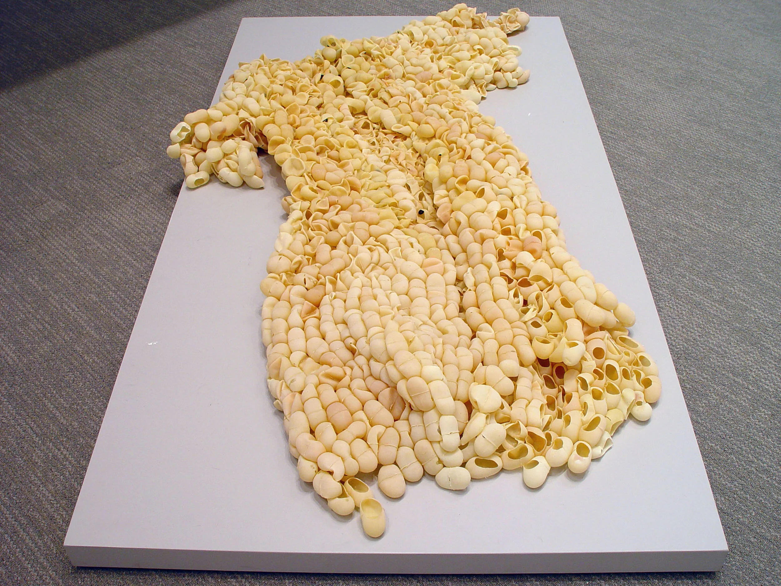   Dress for Today no.1 , Latex, Installation view, 2007 