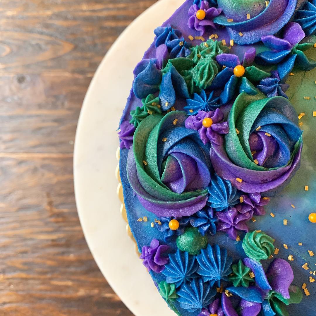 Gluten Free Funfetti Cake with Edible Cookie Dough Filling