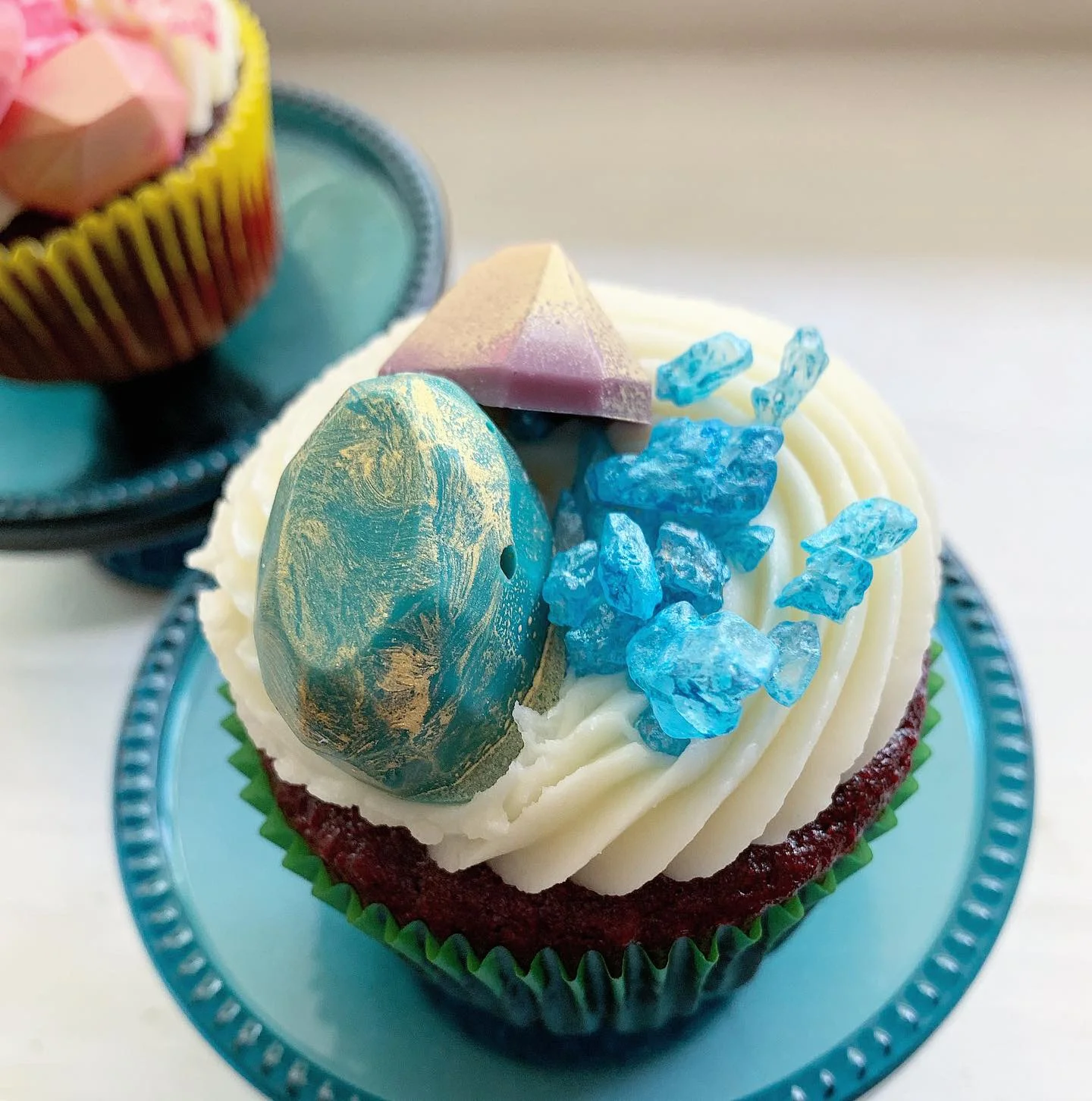 Rocks and Gem Themed Cupcakes