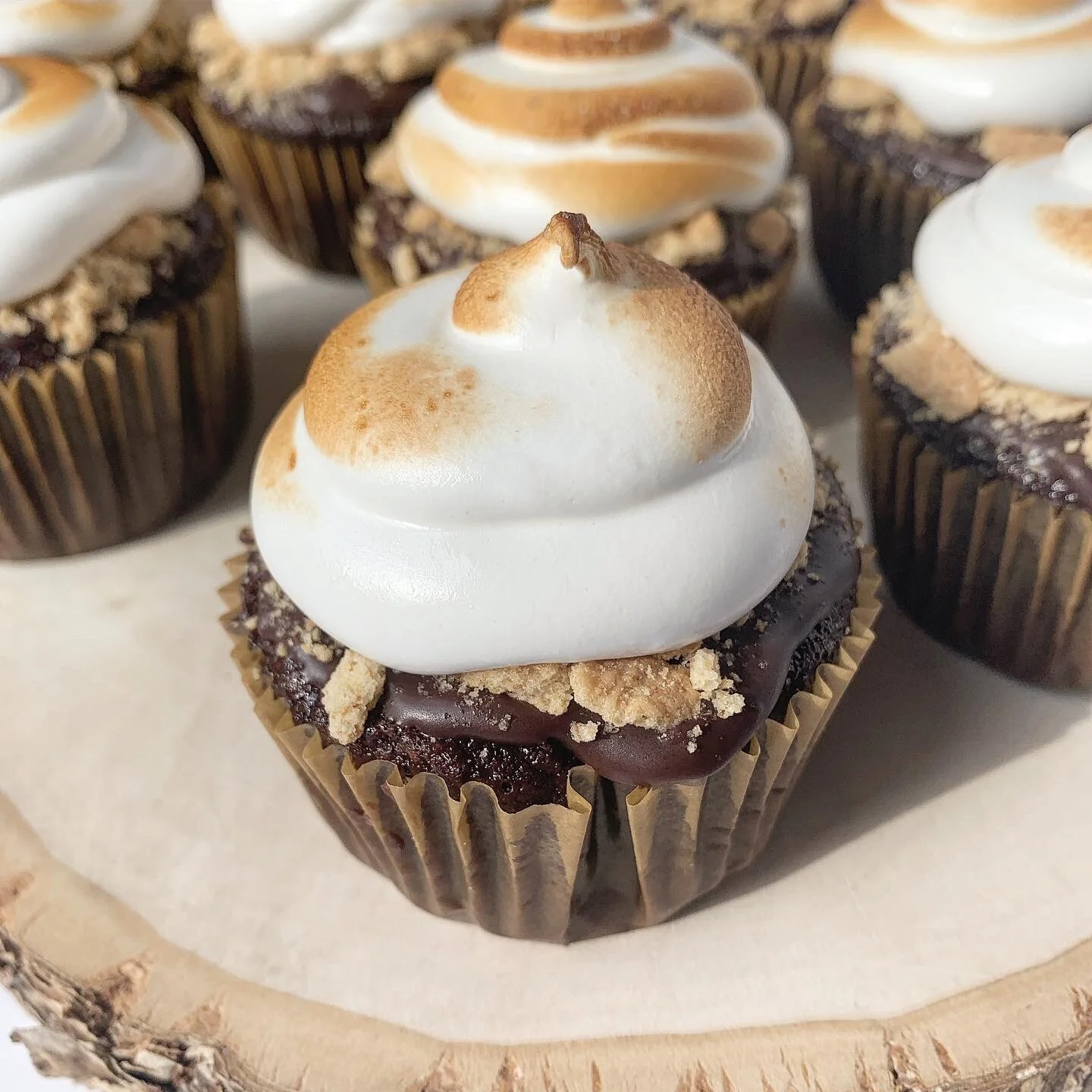 s'mores cupcakes