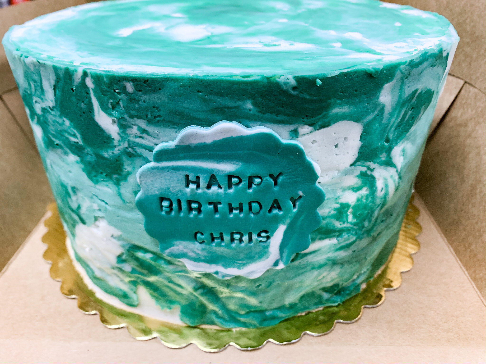 Carrot cake with cream cheese frosting