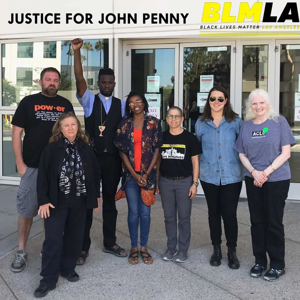 BLMLA Supported John Penny At His Trial