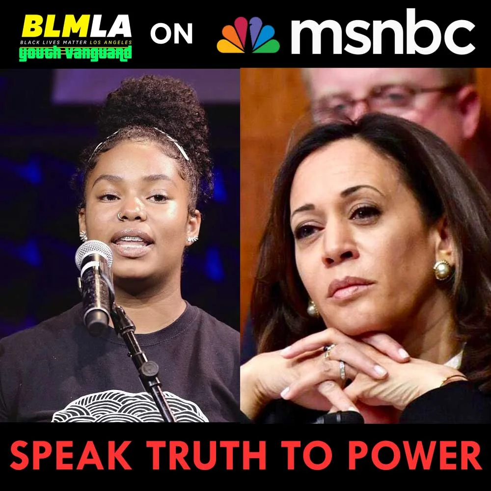 #FBF: Youth Vanguard Co-Founder Asks Kamala Harris about Police Gun Violence