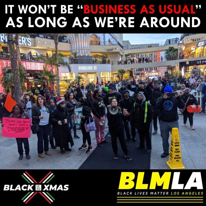 #TBT: Disrupting White Capitalism Makes A Black Xmas