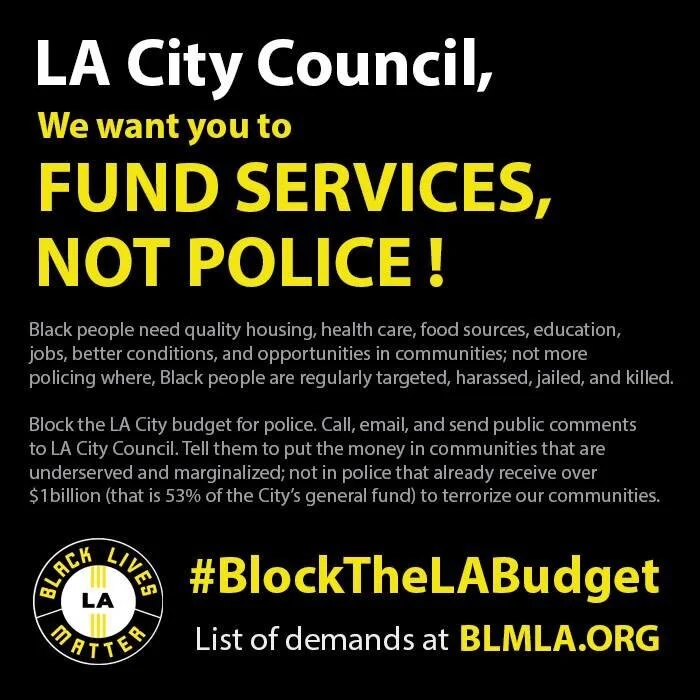 Demand The City Funds Services, Not Police