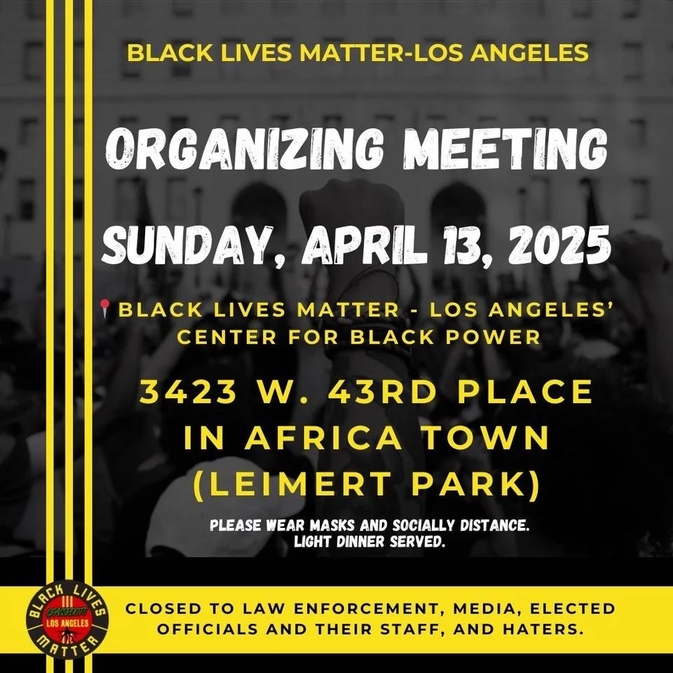 Monthly Organizing Meeting