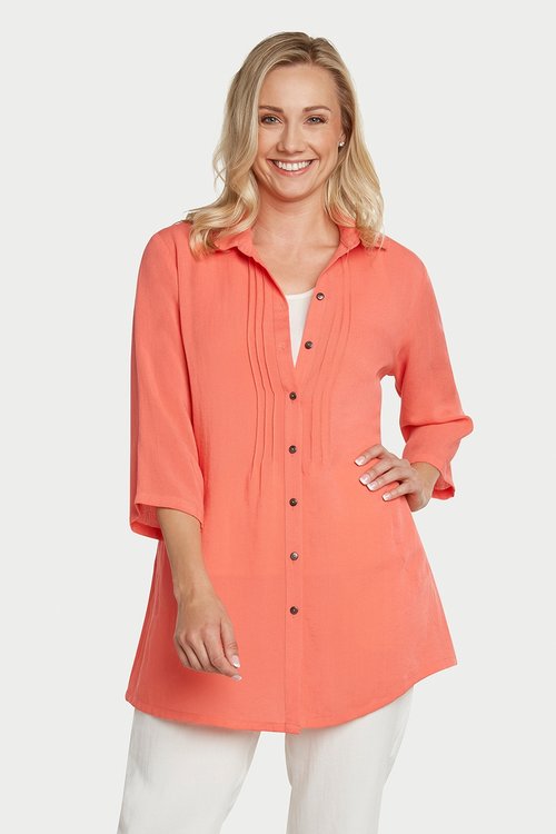 AA206 - Front/Back Pleat Tunic