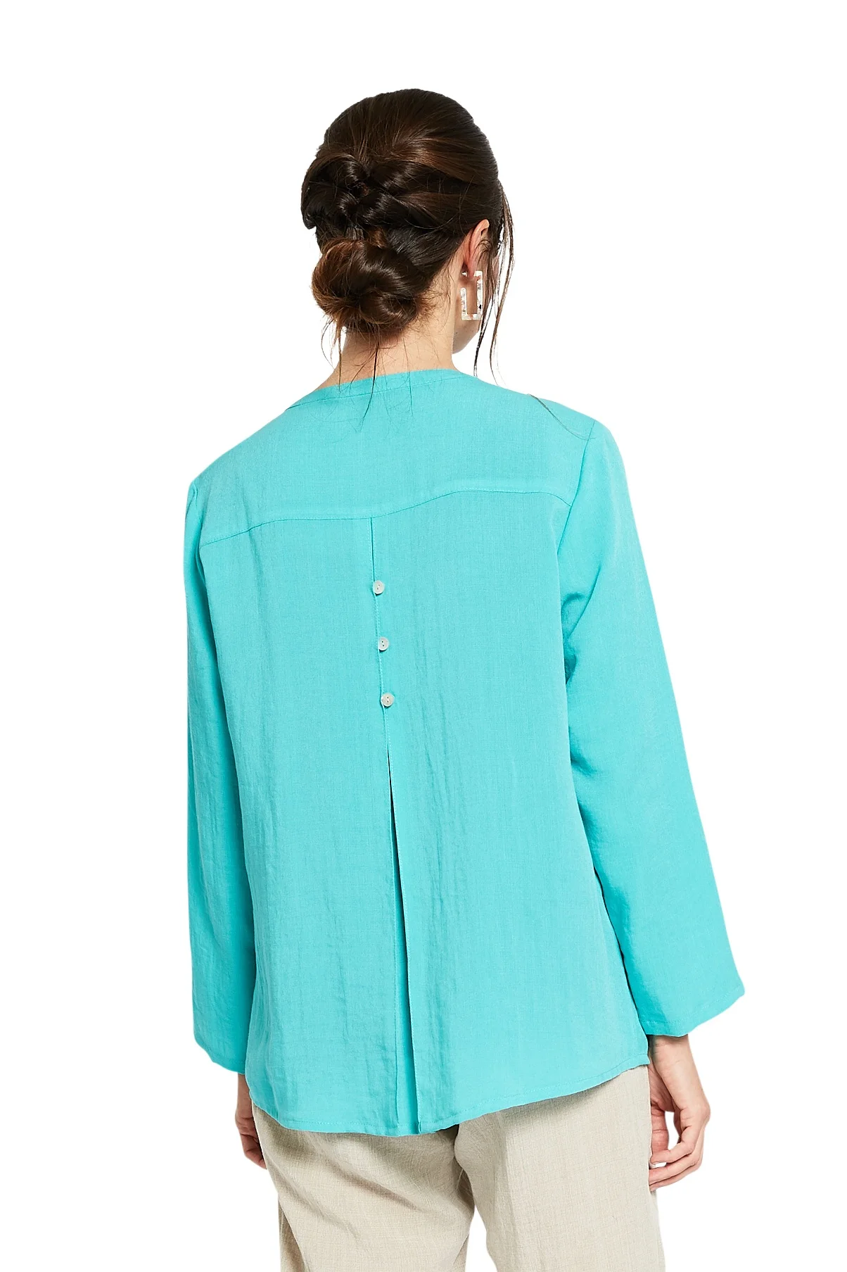 AA277 - Felicity Button-Up Blouse