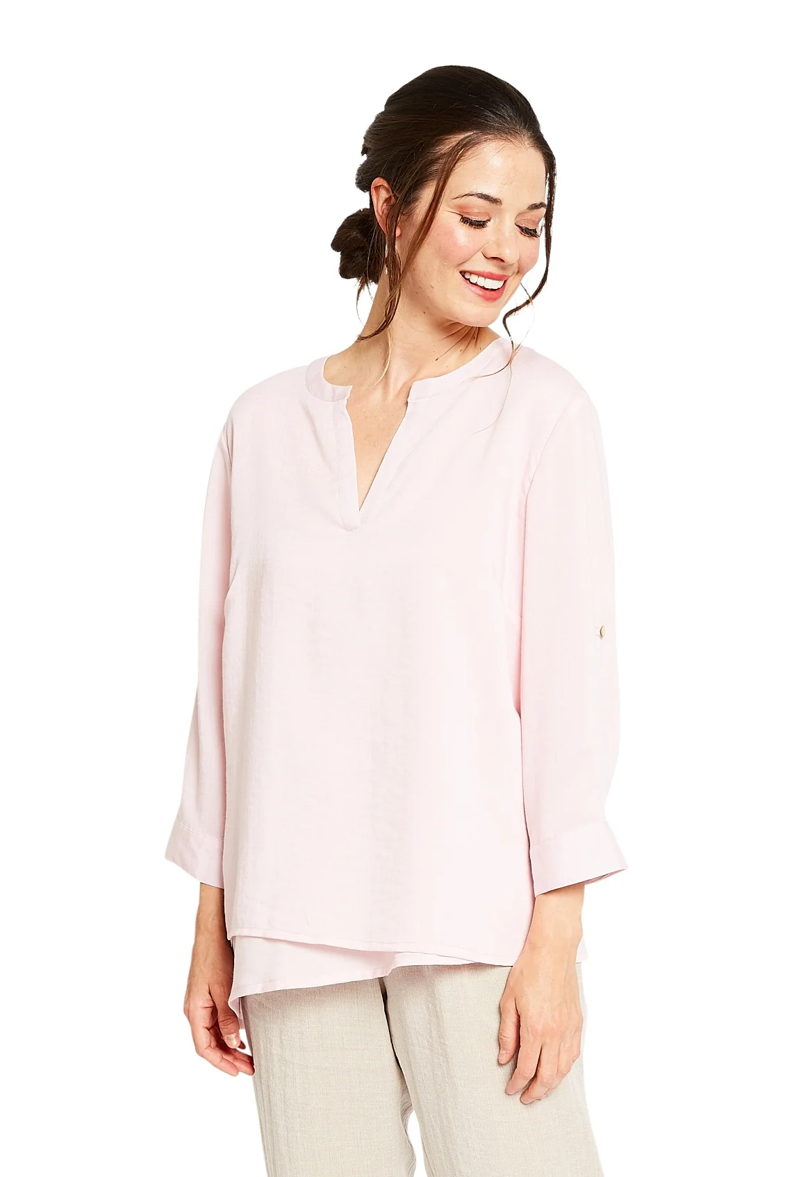 AA300 - Olivia Pullover Blouse