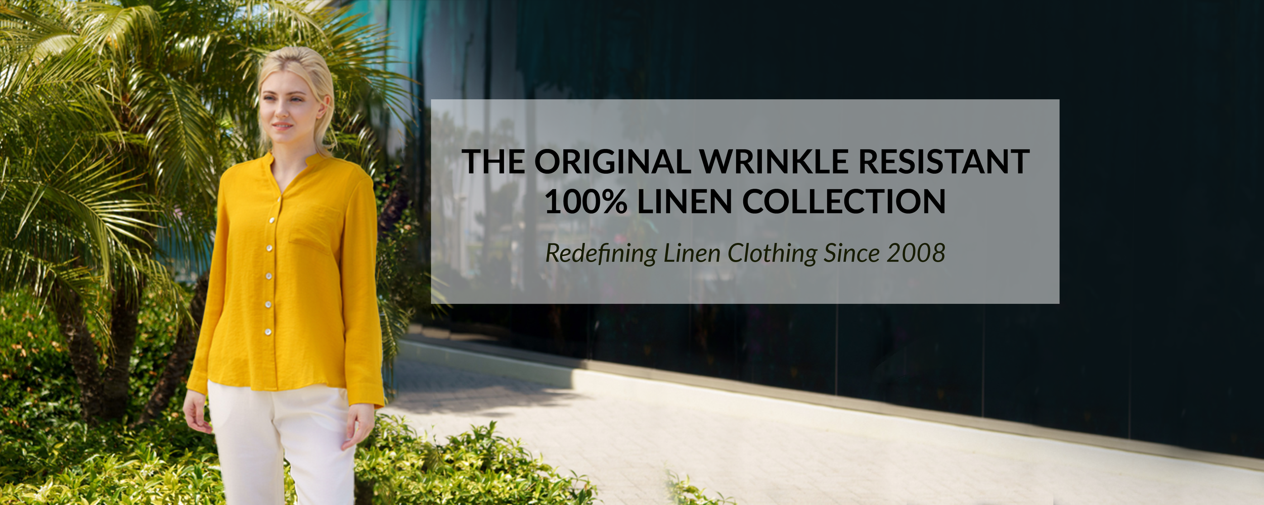 Fridaze - The Original Wrinkle-Resistant Linen Collection