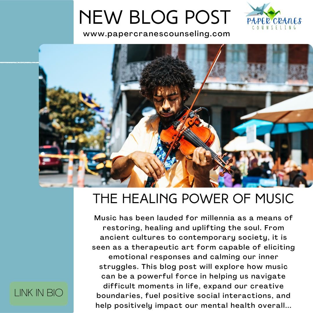 Beyonce and Taylor have been hot topics in therapy these past few weeks as I've gotten a peek into everyone's journey with their music and their concert experiences! So, of course, I wanted to talk about how music is very much a part of healing and s