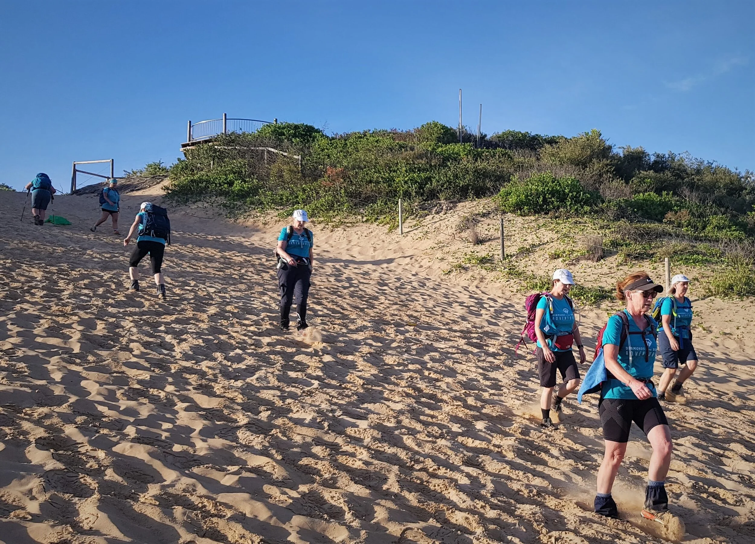 Training for hiking and trekking — Women's Hiking Group Diamonds in