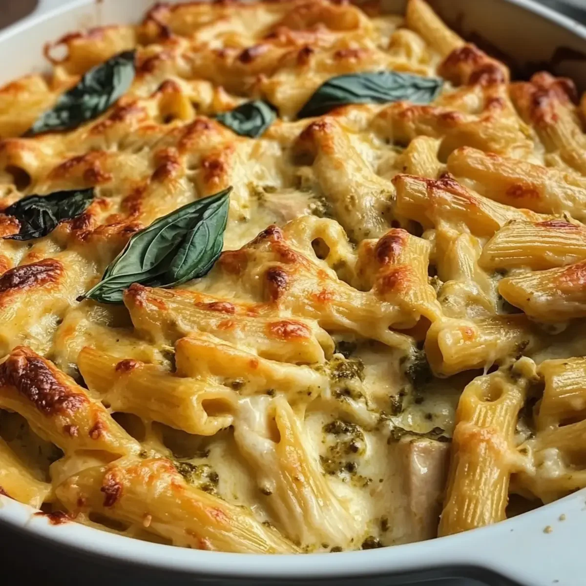 Pesto Chicken Bake